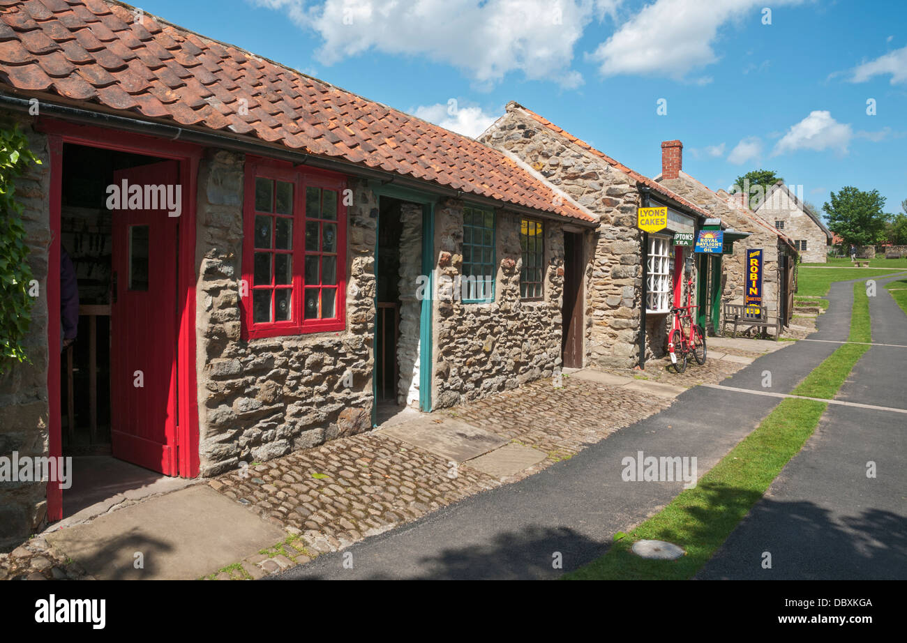 Gran Bretagna, Inghilterra, North Yorkshire, Hutton-le-foro, Ryedale Folk Museum Foto Stock