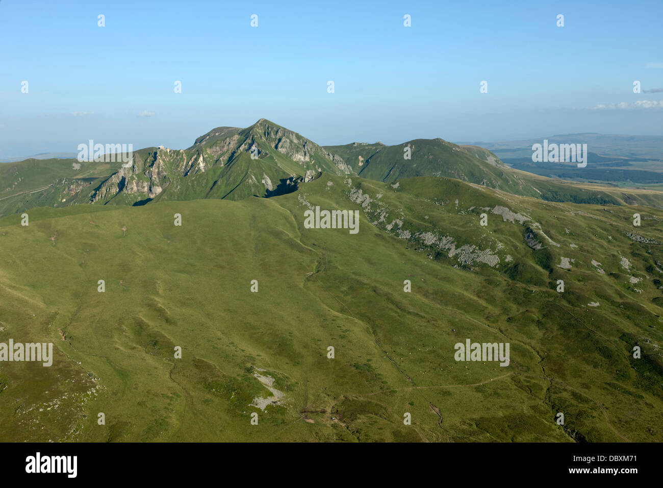 MASSIF DU SANCY Parco Naturale dei Vulcani della Auvergne del Massiccio Centrale della Francia Foto Stock