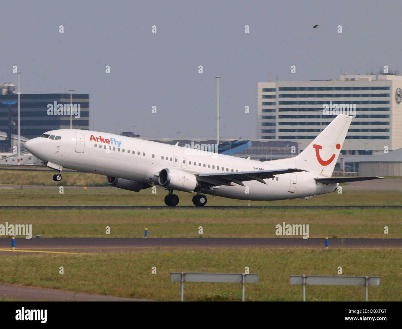 OM-DEX ArkeFly Boeing 737-46J - cn 28867 14luglio2013 1 Foto Stock