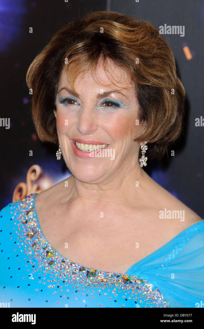 Edwina Currie Strictly Come Dancing avvio evento tenutosi presso la BBC Studios di Londra - Inghilterra - 07.09.11 Foto Stock