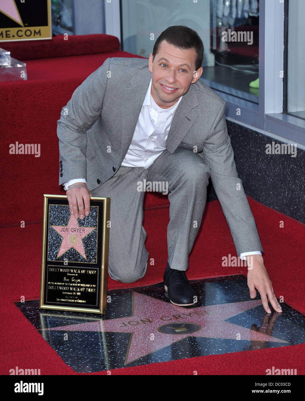 Jon Cryer è onorato con una stella di Hollywood Los Angeles, California - 19.09.11 Foto Stock