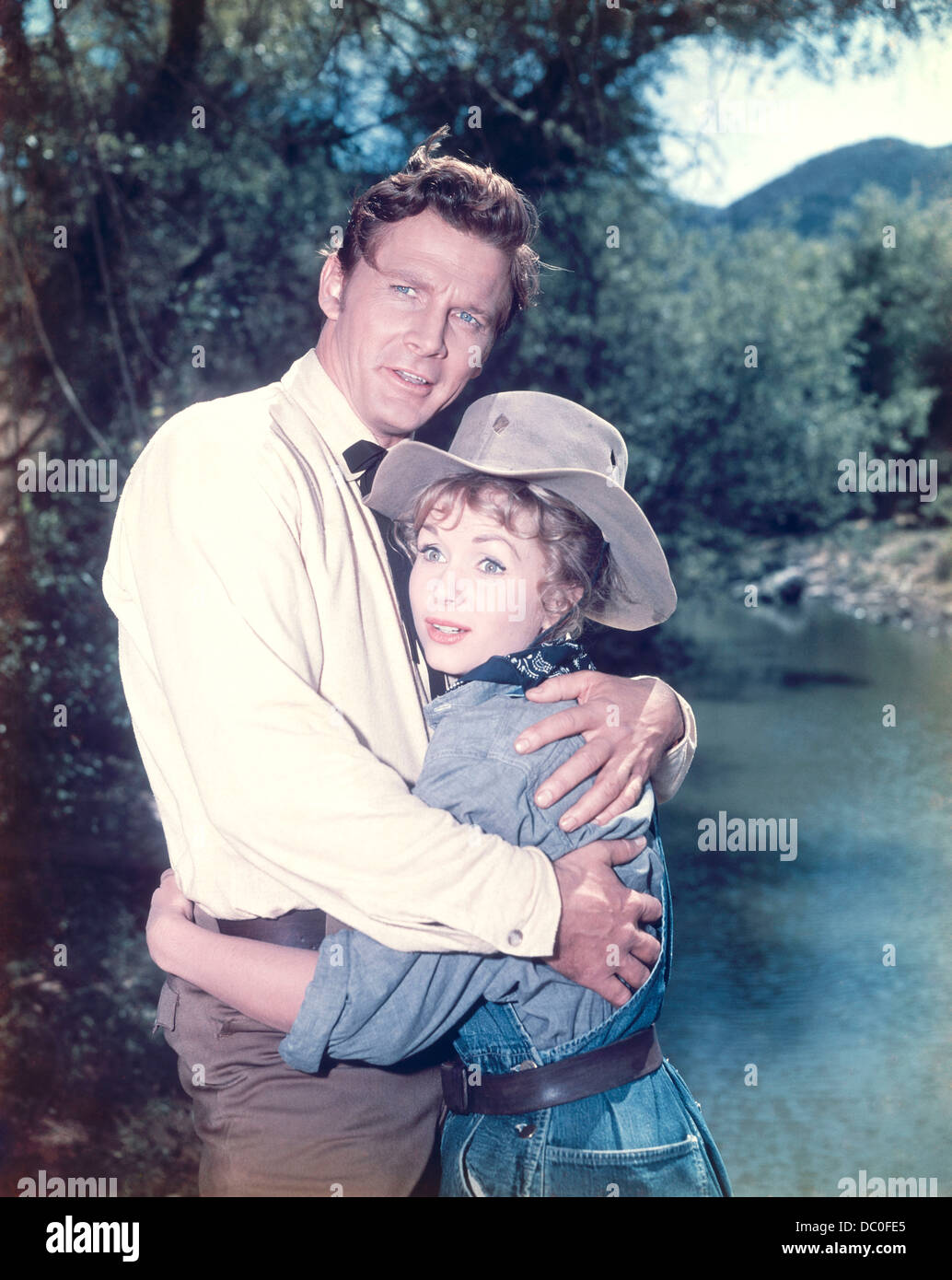 1960s 1961 la seconda volta intorno con Debbie Reynolds, STEVE FORREST Foto Stock