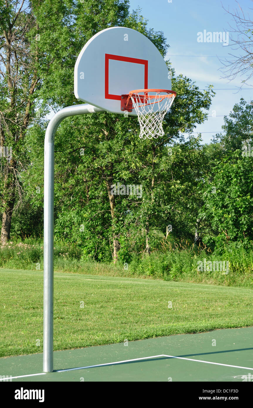 Canestro da basket Foto Stock