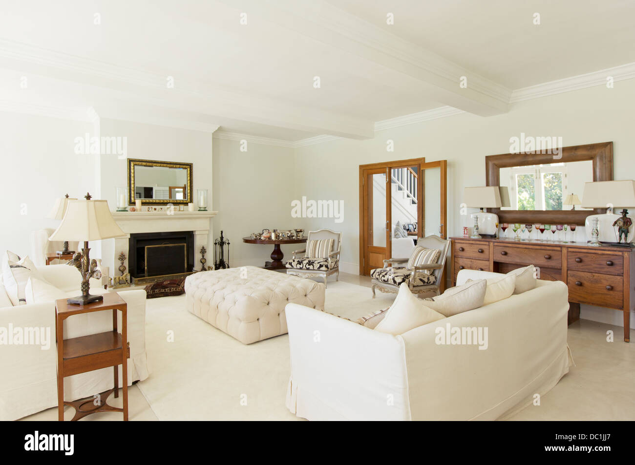 Luxury living room Foto Stock