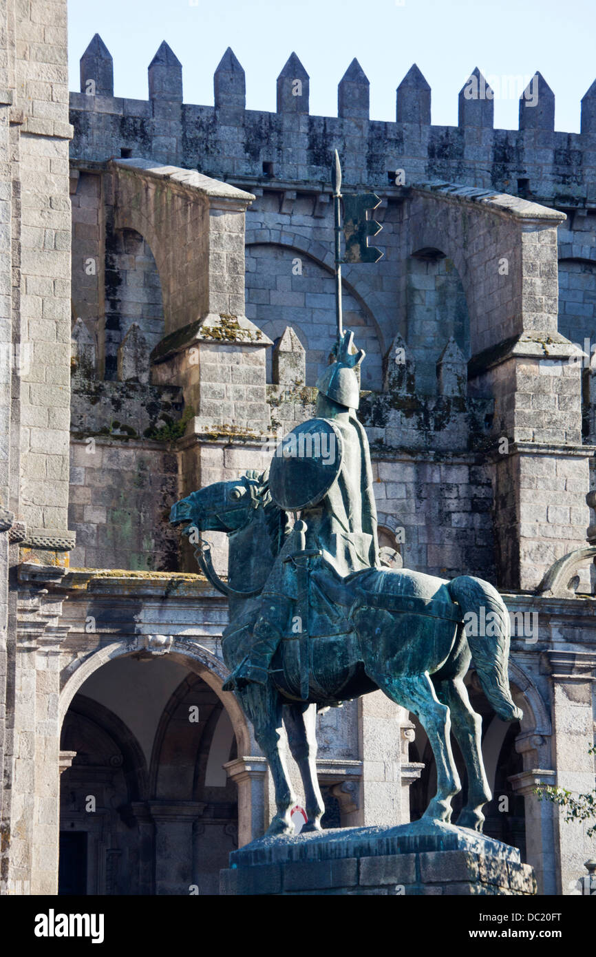 L'Europa, Portogallo, Porto. La cattedrale di Porto (Se do Porto), situato nel centro storico della città di Porto. Foto Stock
