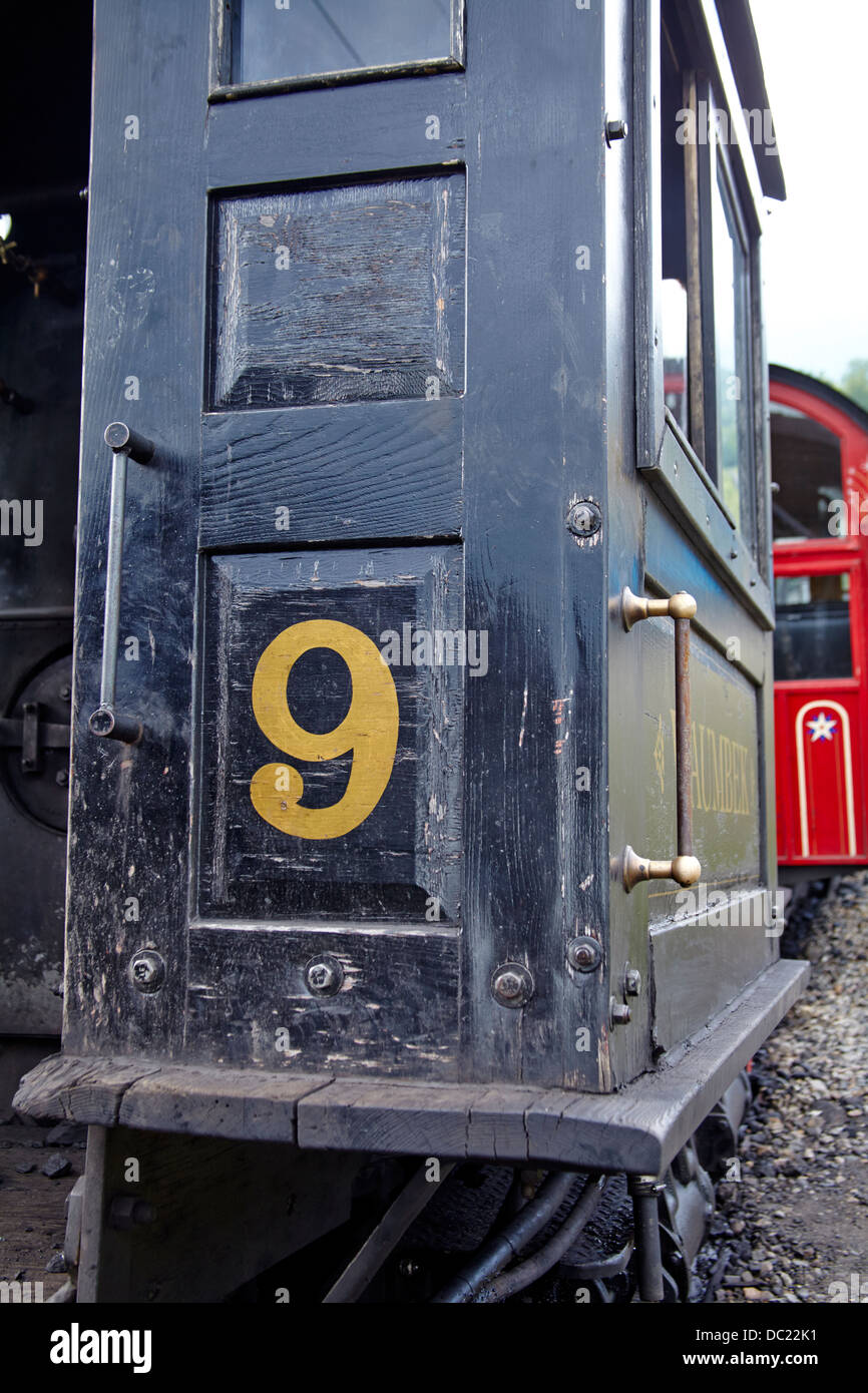 Mount Washington Cog Railway, New Hampshire, STATI UNITI D'AMERICA Foto Stock