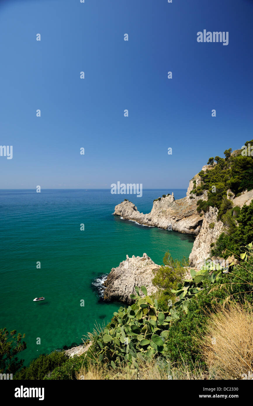 Italia, Lazio, costa, Parco regionale Riviera di Ulisse Foto Stock