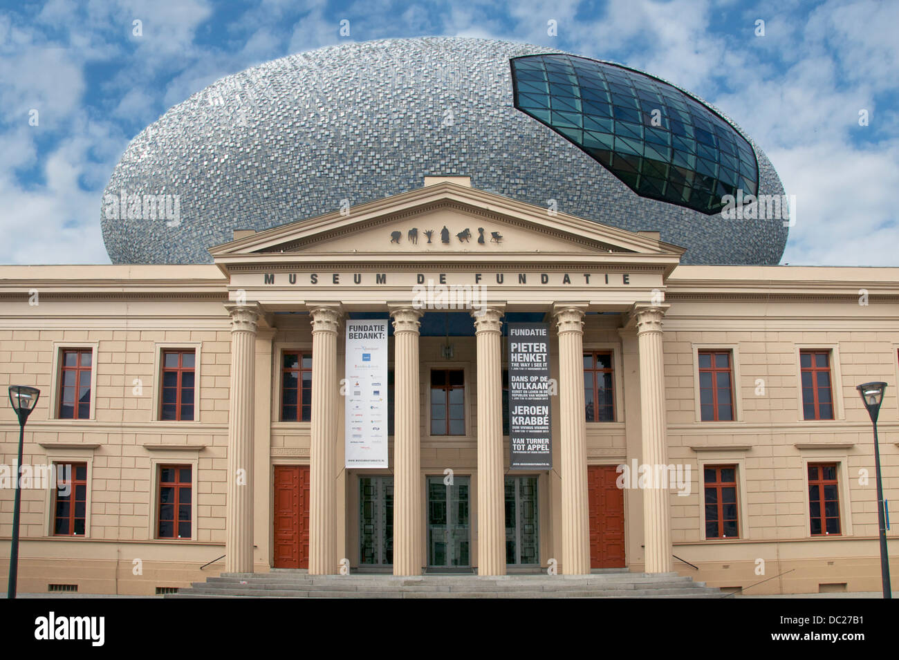 Fondazione Museo ospitato nel palazzo sul Blijmarkt Zwolle Olanda Foto Stock