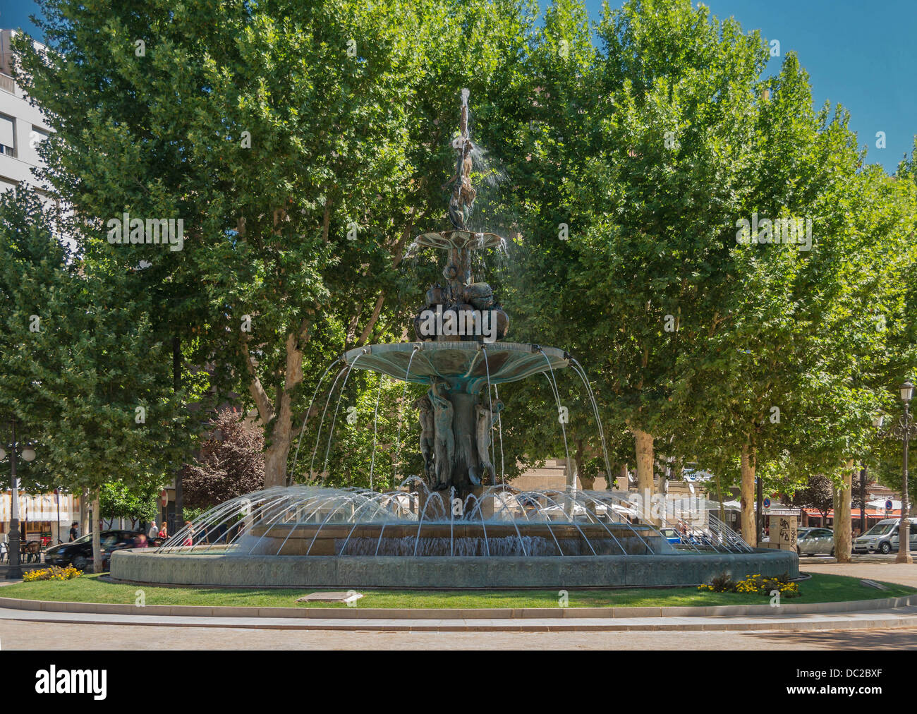 La fontana del melograno, 2007, Granada, Spagna. Foto Stock