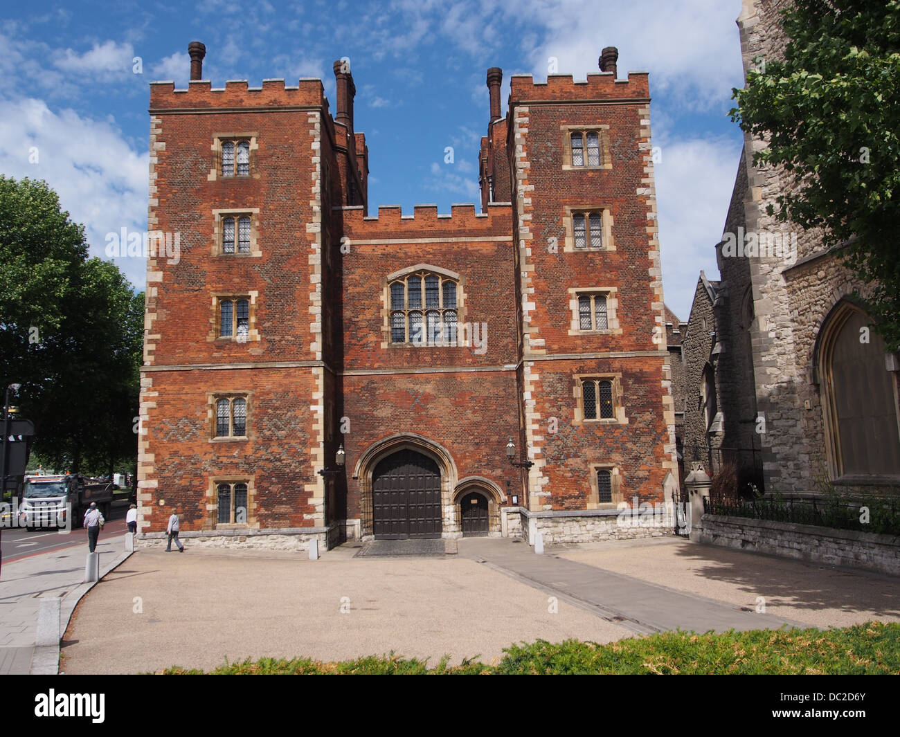 Lambeth Palace, London Mansion dell Arcivescovo di Canterbury Foto Stock