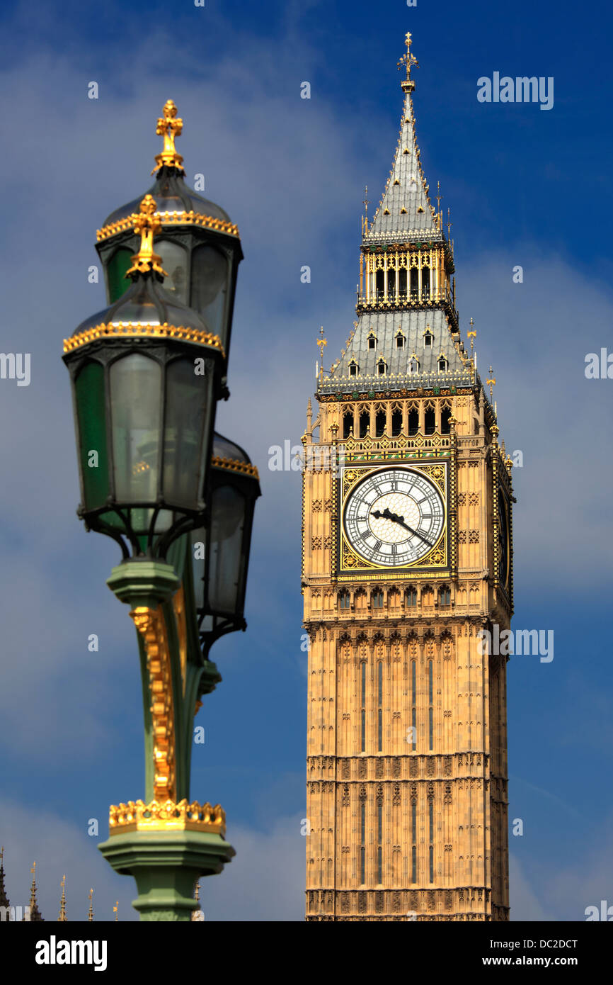 Elisabetta La Torre o il Big Ben, London, Regno Unito Foto Stock