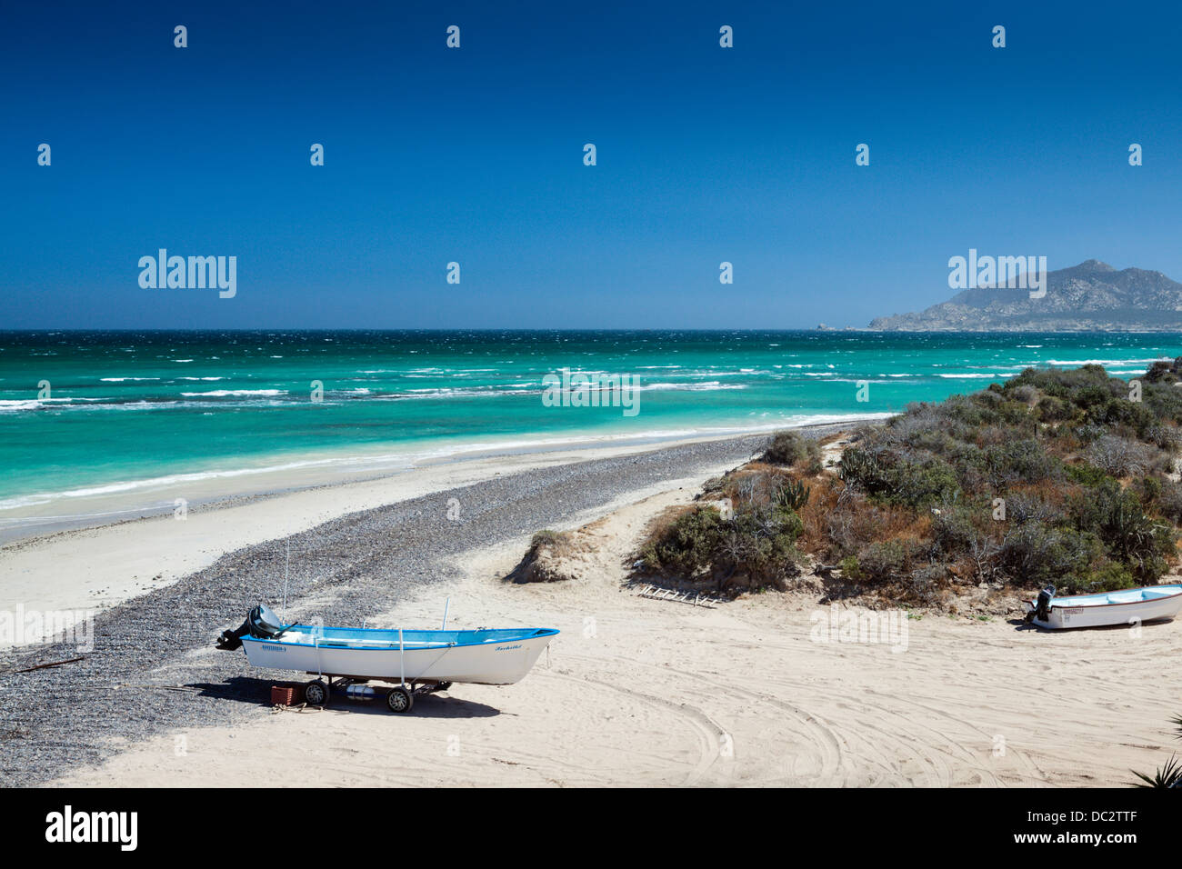 Spiaggia di Cabo Pulmo, Cabo Pulmo, Baja California Sur, Messico Foto Stock