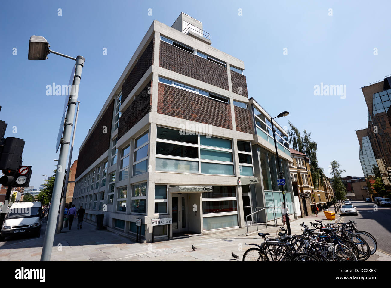 Teatro nazionale di studio e archiviare il taglio waterloo Londra Inghilterra REGNO UNITO Foto Stock