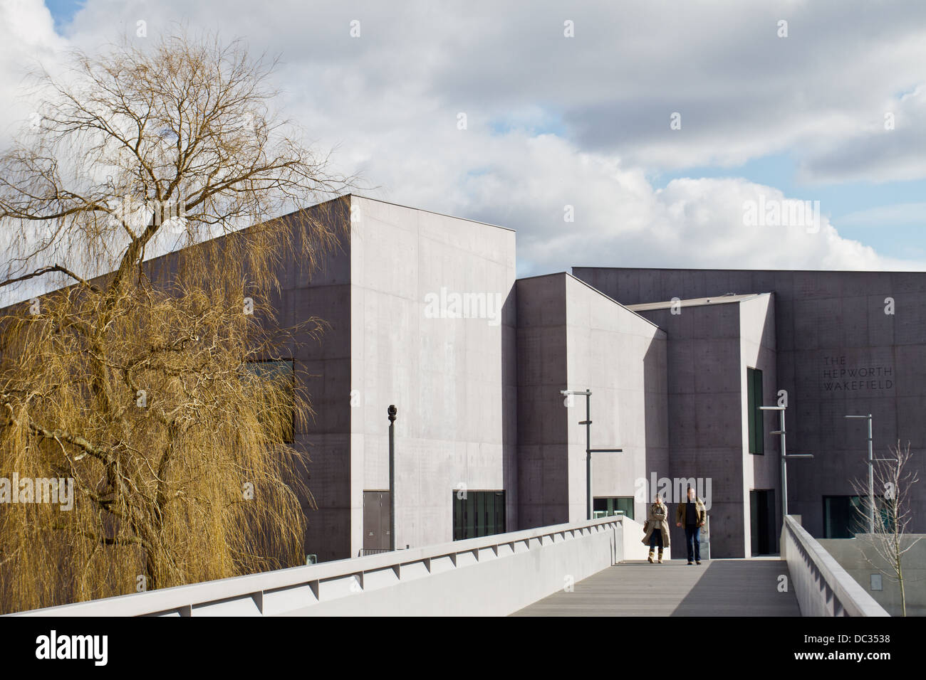 Hepworth Wakefield è una galleria d'arte a Wakefield, West Yorkshire, Inghilterra, Regno Unito Regno Unito Europa Foto Stock