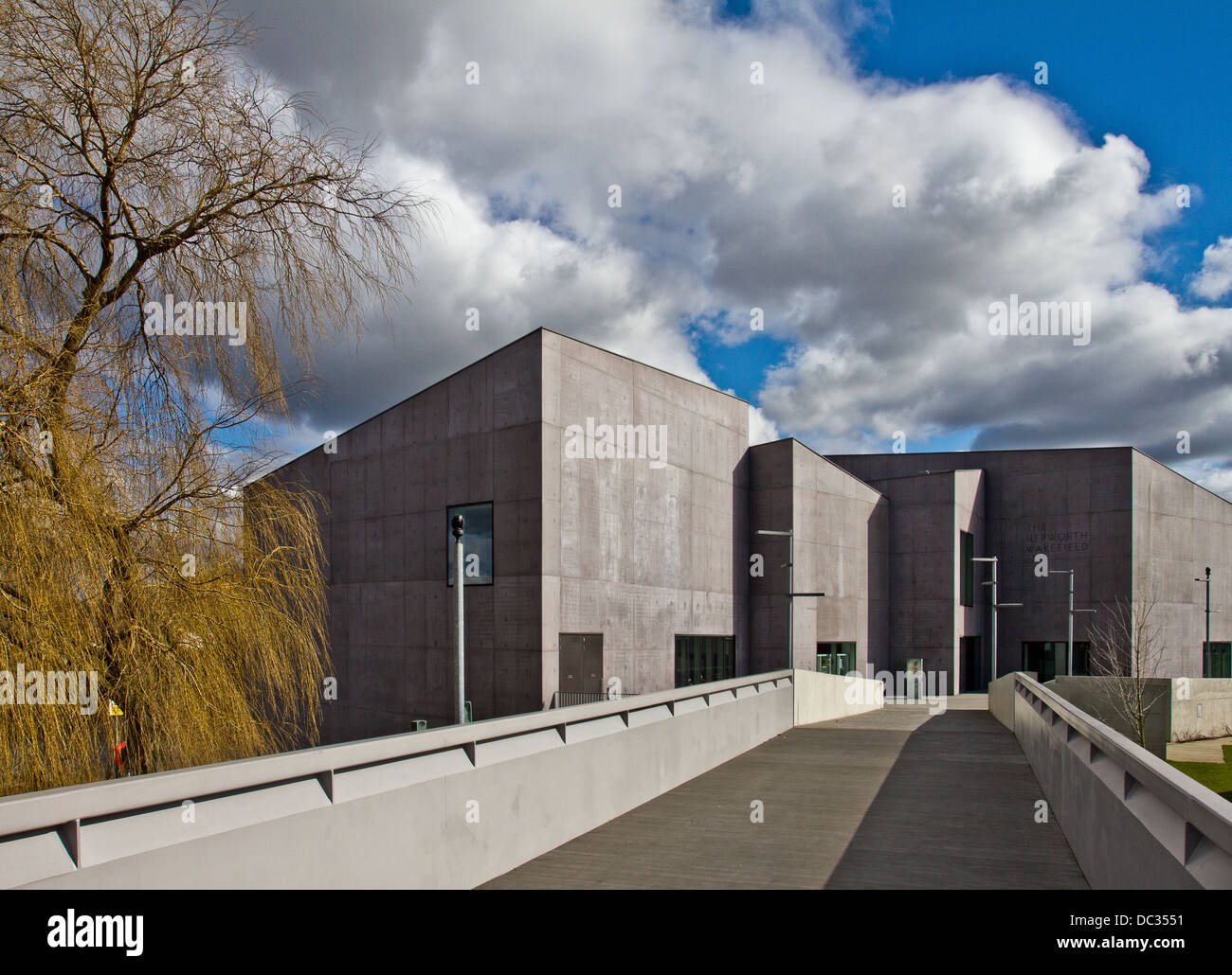 Hepworth Wakefield è una galleria d'arte a Wakefield, West Yorkshire, Inghilterra, Regno Unito Regno Unito Europa Foto Stock