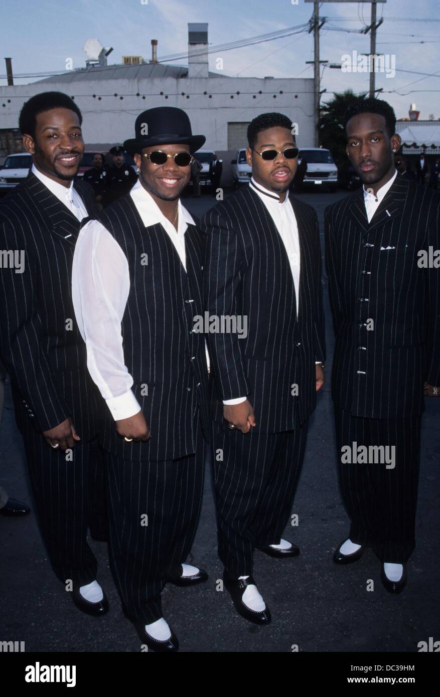 BOYZ II MEN.La decima edizione Soul Train Awards di Los Angeles 1996.k4427fb.(Immagine di credito: © Fitzroy Barrett/Globe foto/ZUMAPRESS.com) Foto Stock