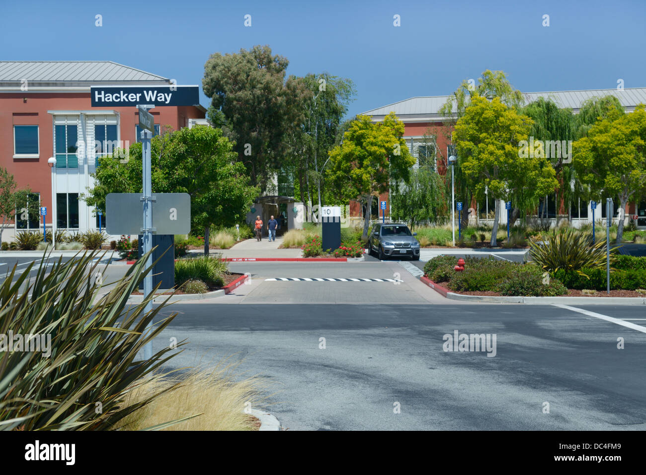 Facebook corporate headquarters Menlo Park Foto Stock