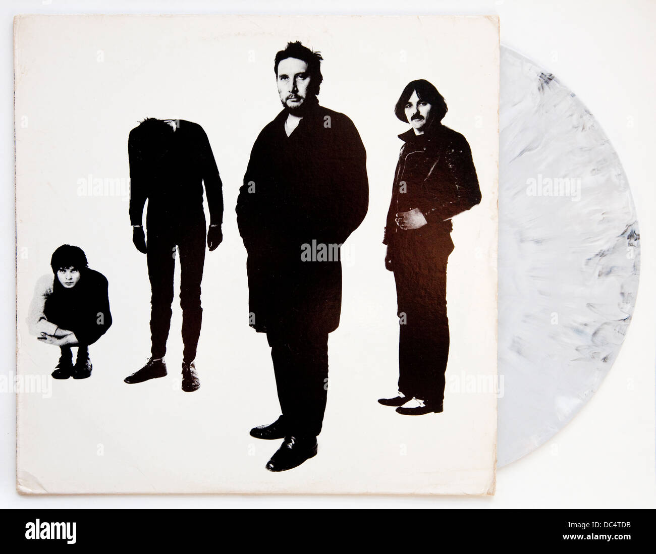 The Stranglers - Black and White, copertina dell'album del 1978, su A&M Records - solo per uso editoriale Foto Stock