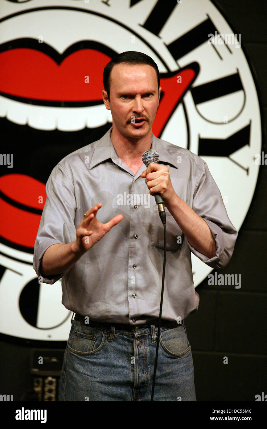 La vita della città di comico dell'anno i premi in The Comedy Store, Deansagate serrature. Mick sergente. Foto: Chris Bull Foto Stock