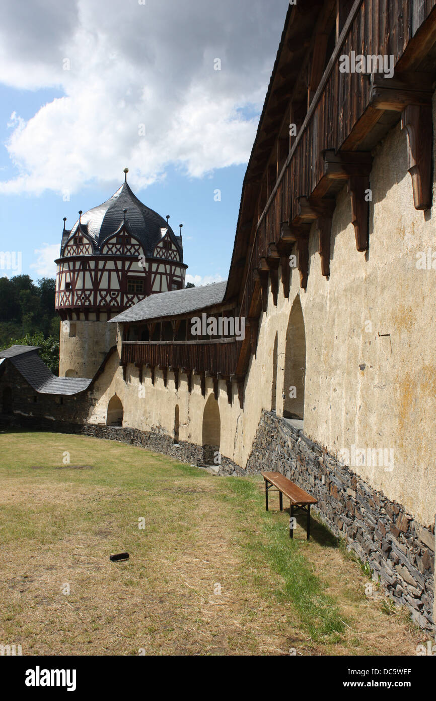 Mura difensive e mantenere Foto Stock