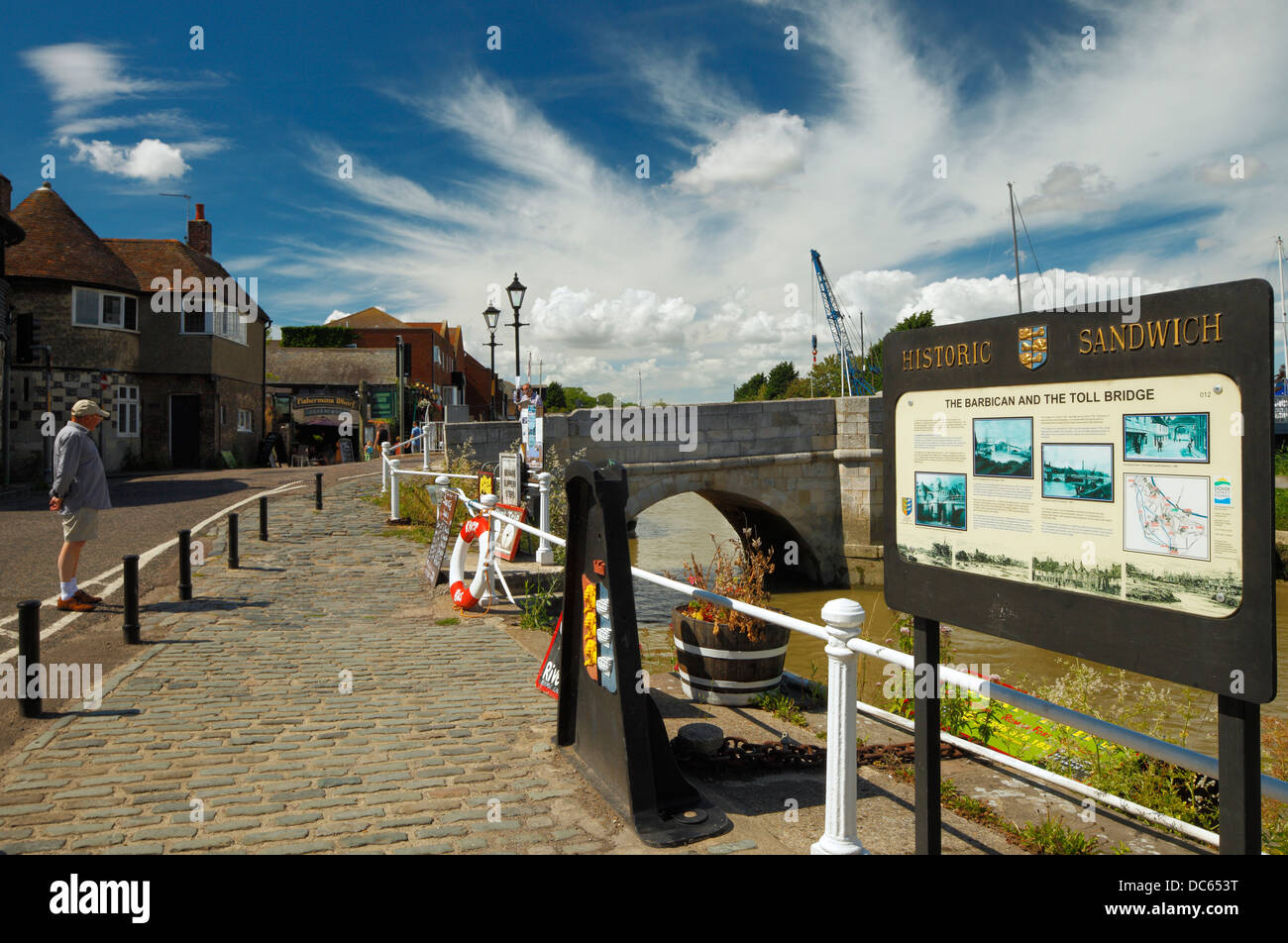 Sandwich, nel Kent. Foto Stock
