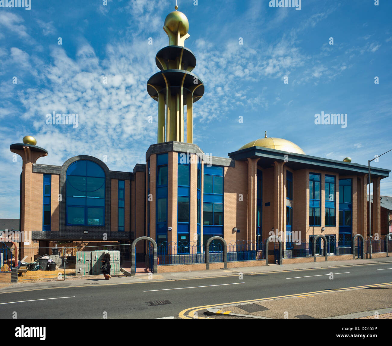 Nuova Moschea Islamica, Reading, Berkshire. Foto Stock