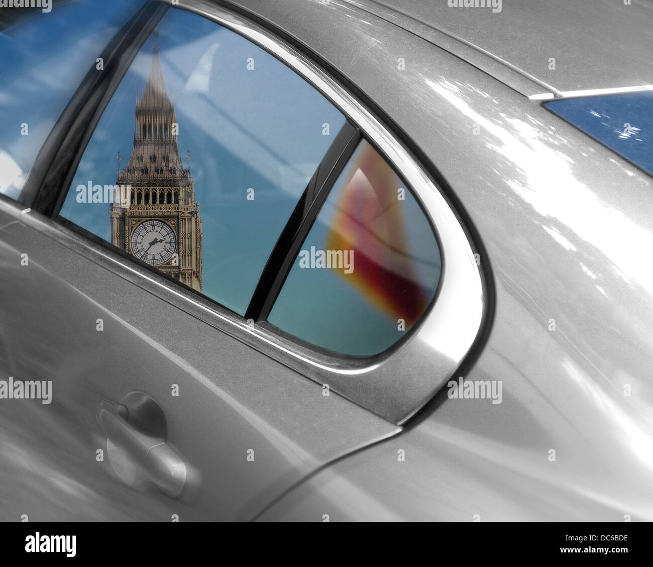 GB - LONDRA: High Society (Jaguar XF 2013) Foto Stock