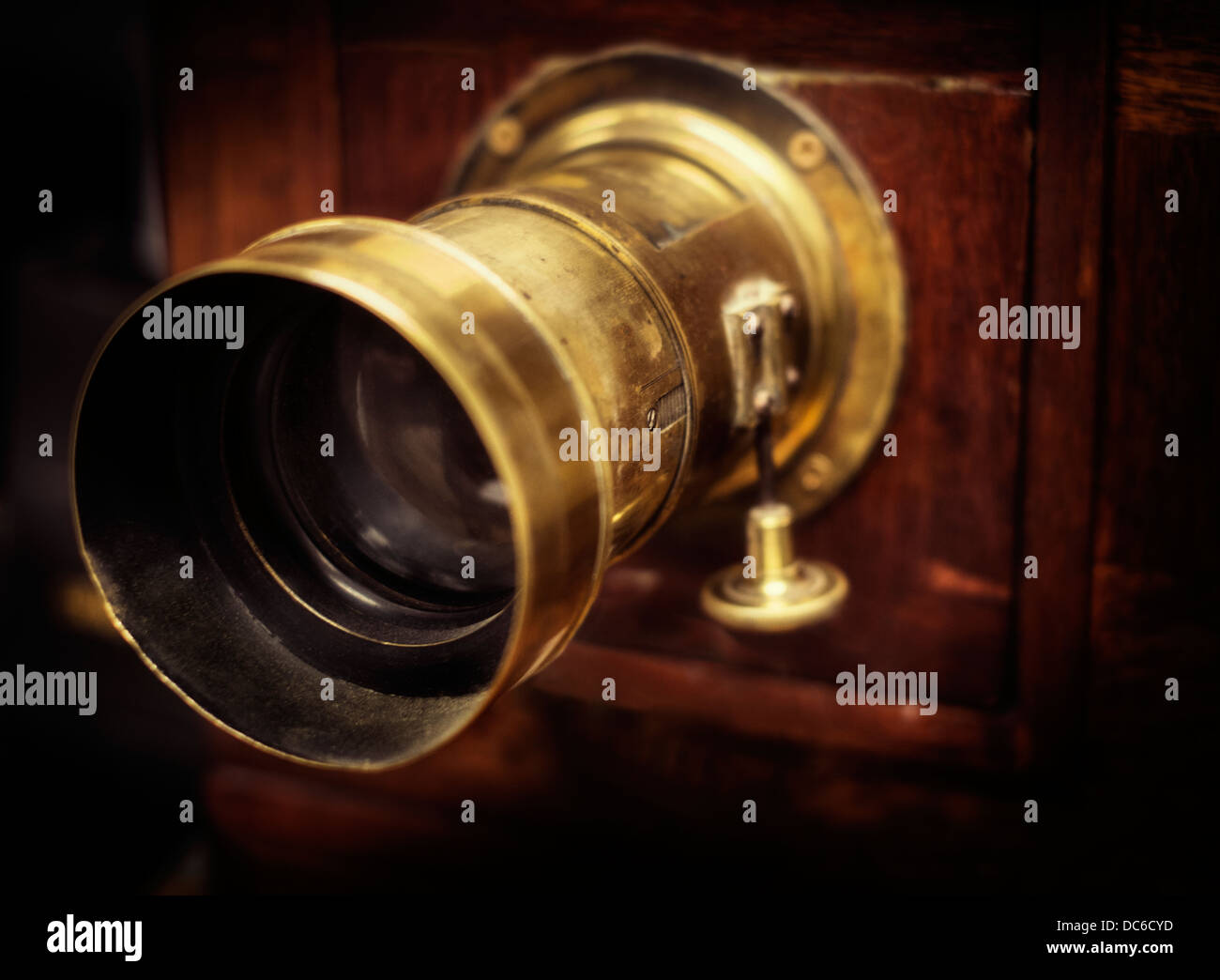 Macchina fotografica antica Foto Stock