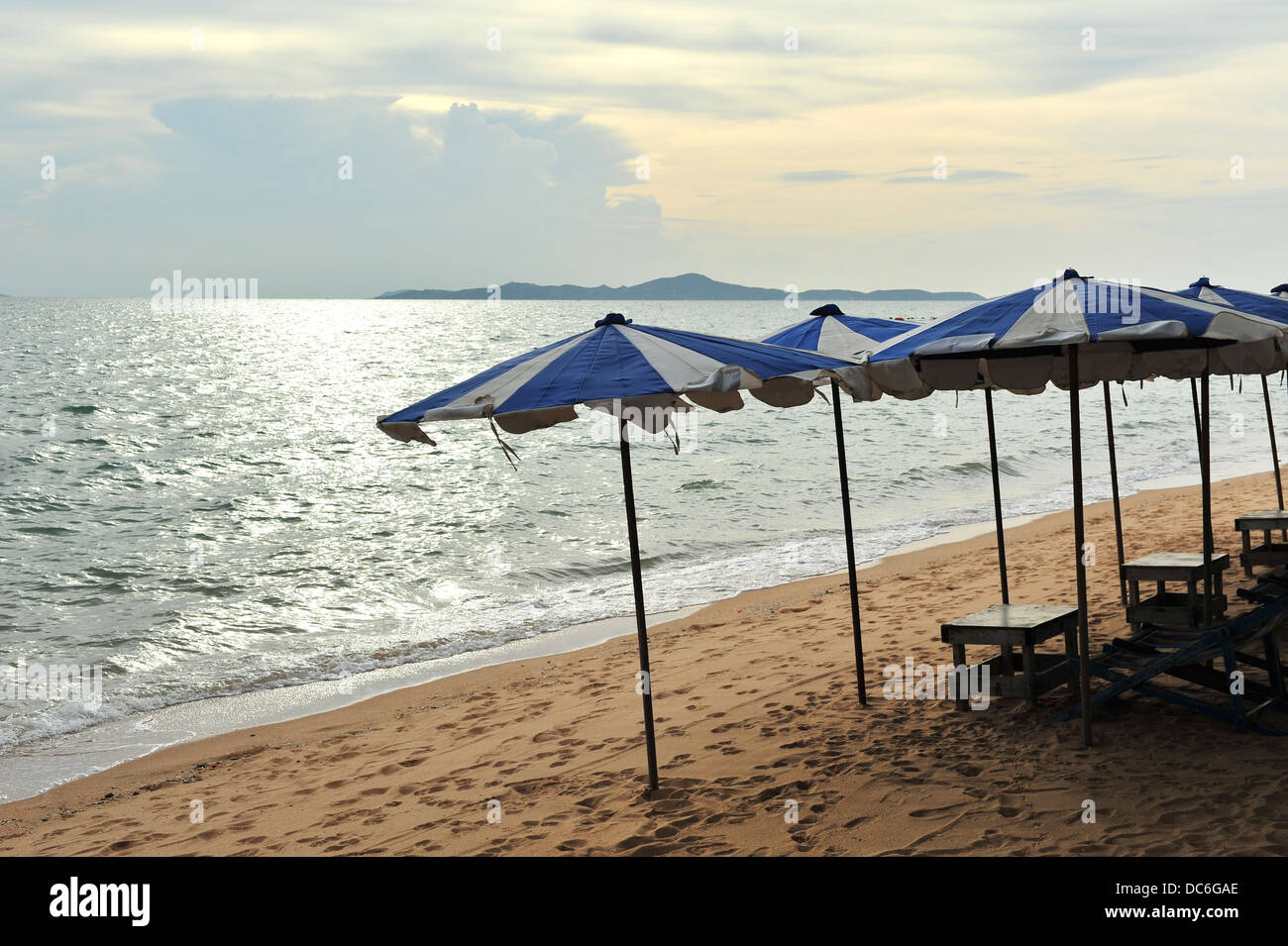 Spiaggia di Pattaya Foto Stock