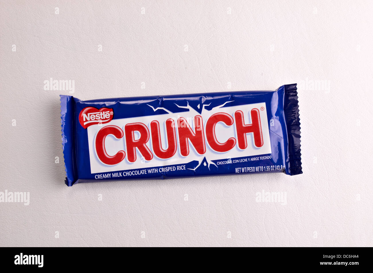 Una immagine di una Nestle Crunch della candy bar. Foto Stock