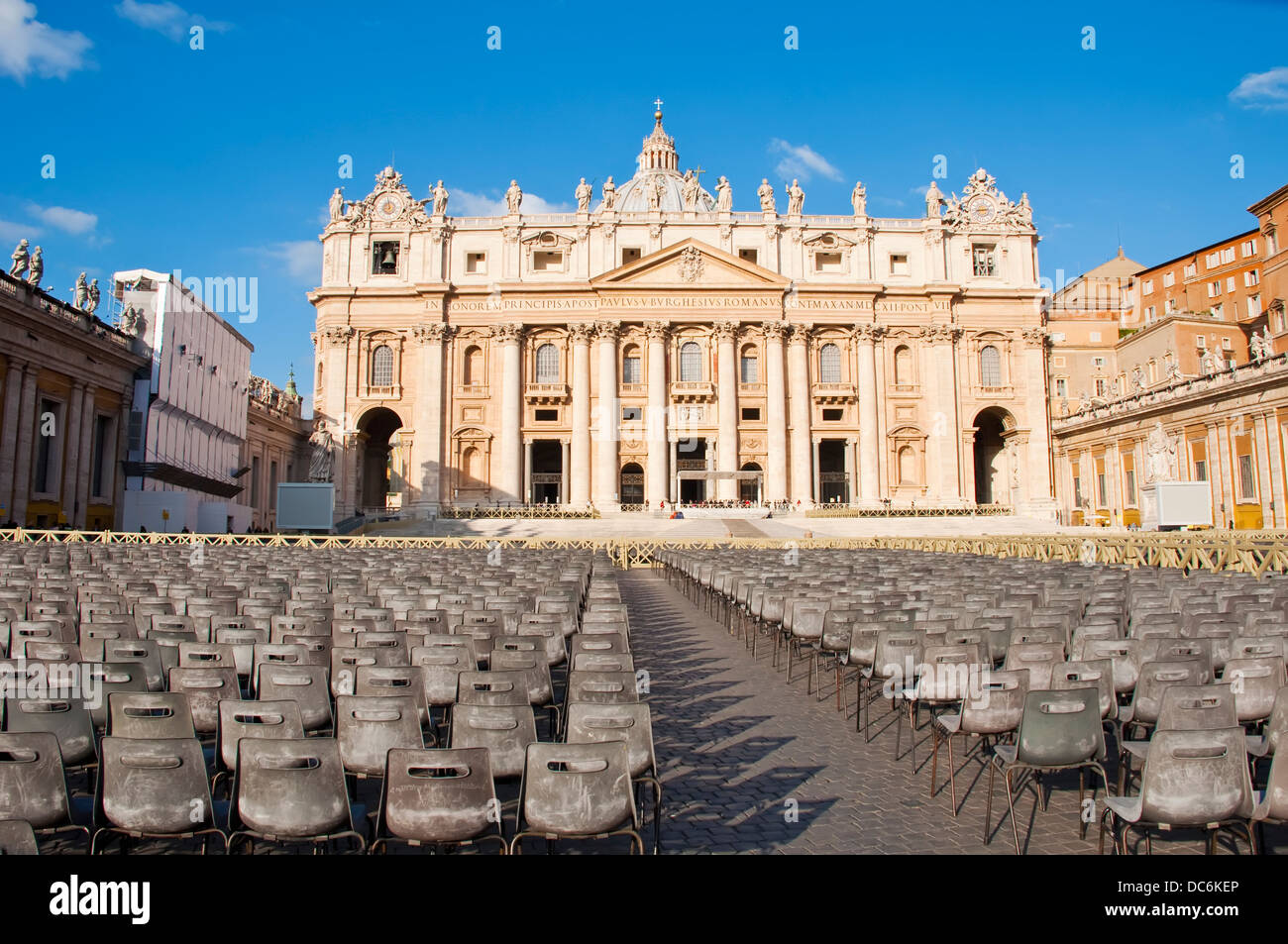 Basilica di San Pietro in Vaticano Foto Stock