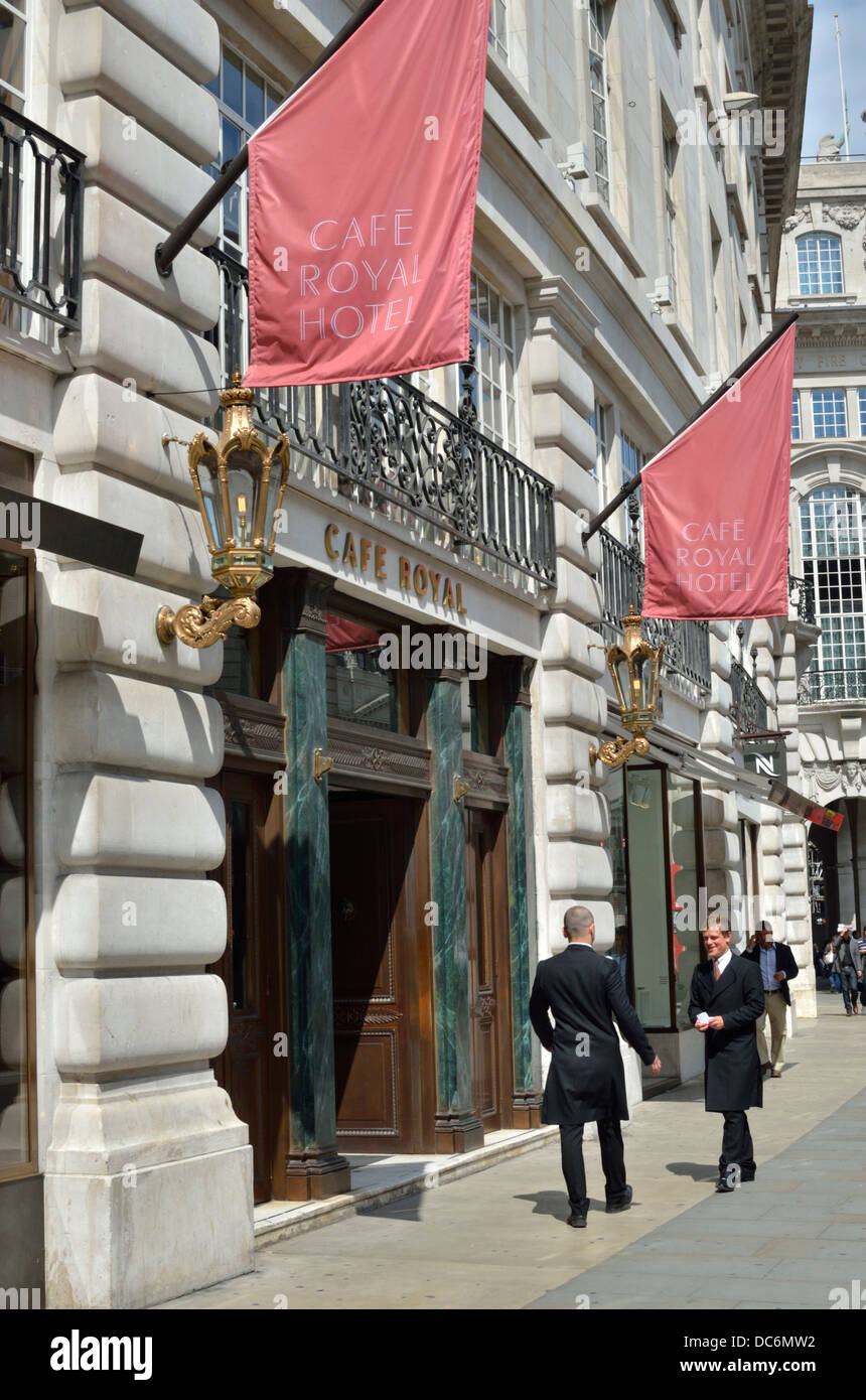 Il Cafe Royal Hotel, Regent Street, Londra, Regno Unito. Foto Stock