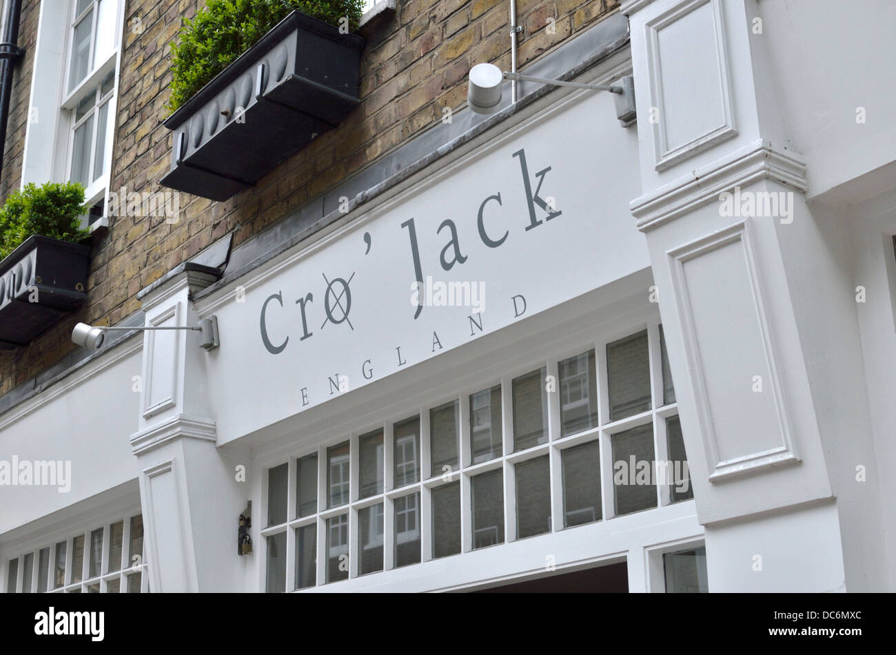 Crojack fashion shop in Covent Garden di Londra, Regno Unito. Foto Stock