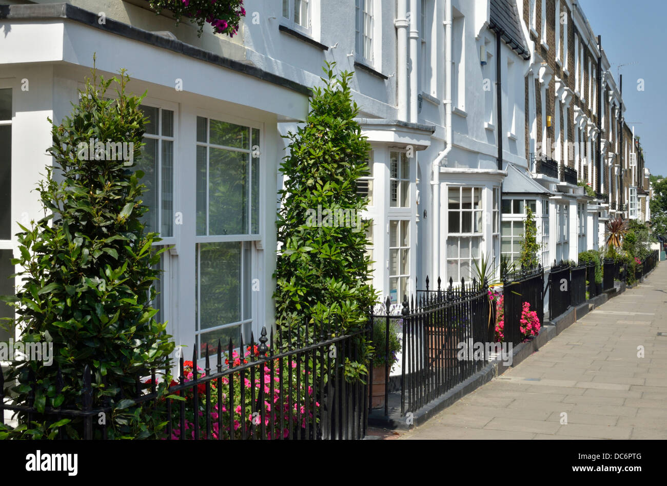 Campden Road W8 Notting Hill, Londra, Regno Unito. Foto Stock