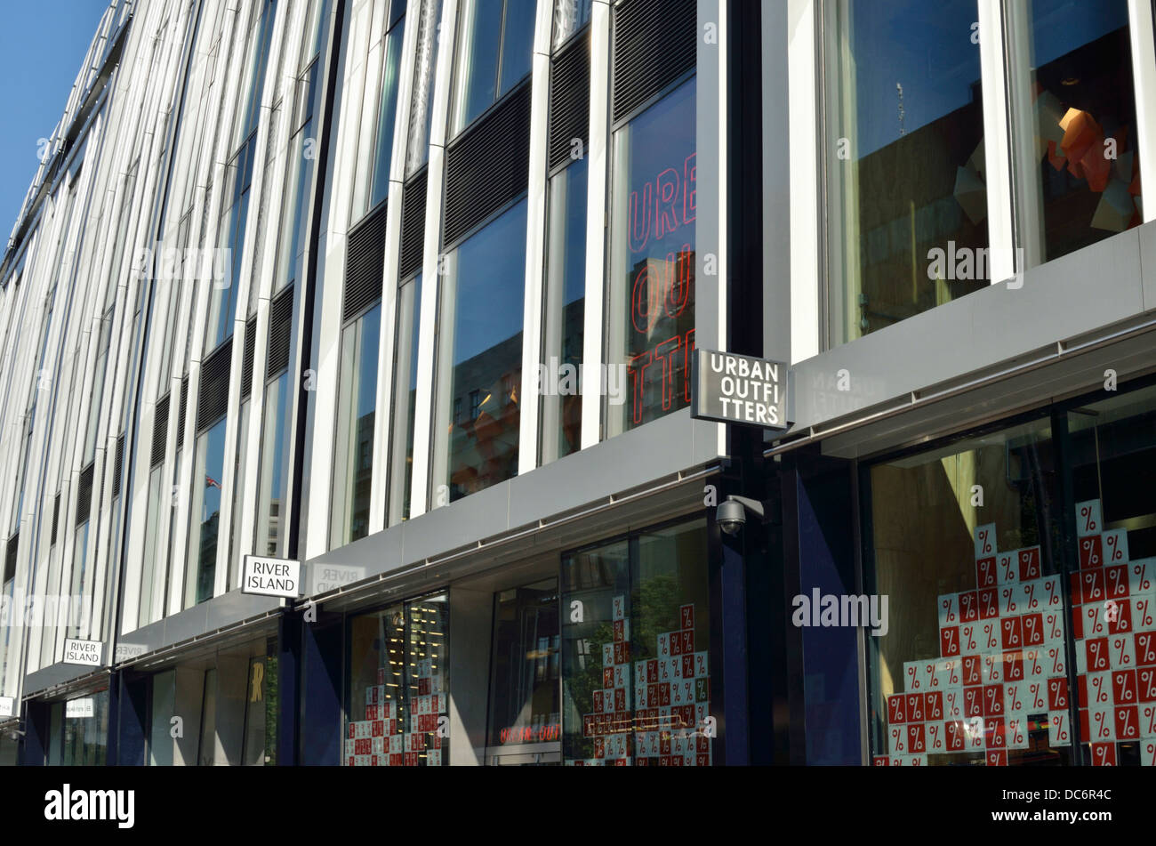 Casa del Parco di sviluppo retail, Oxford Street, Londra, Regno Unito. Foto Stock