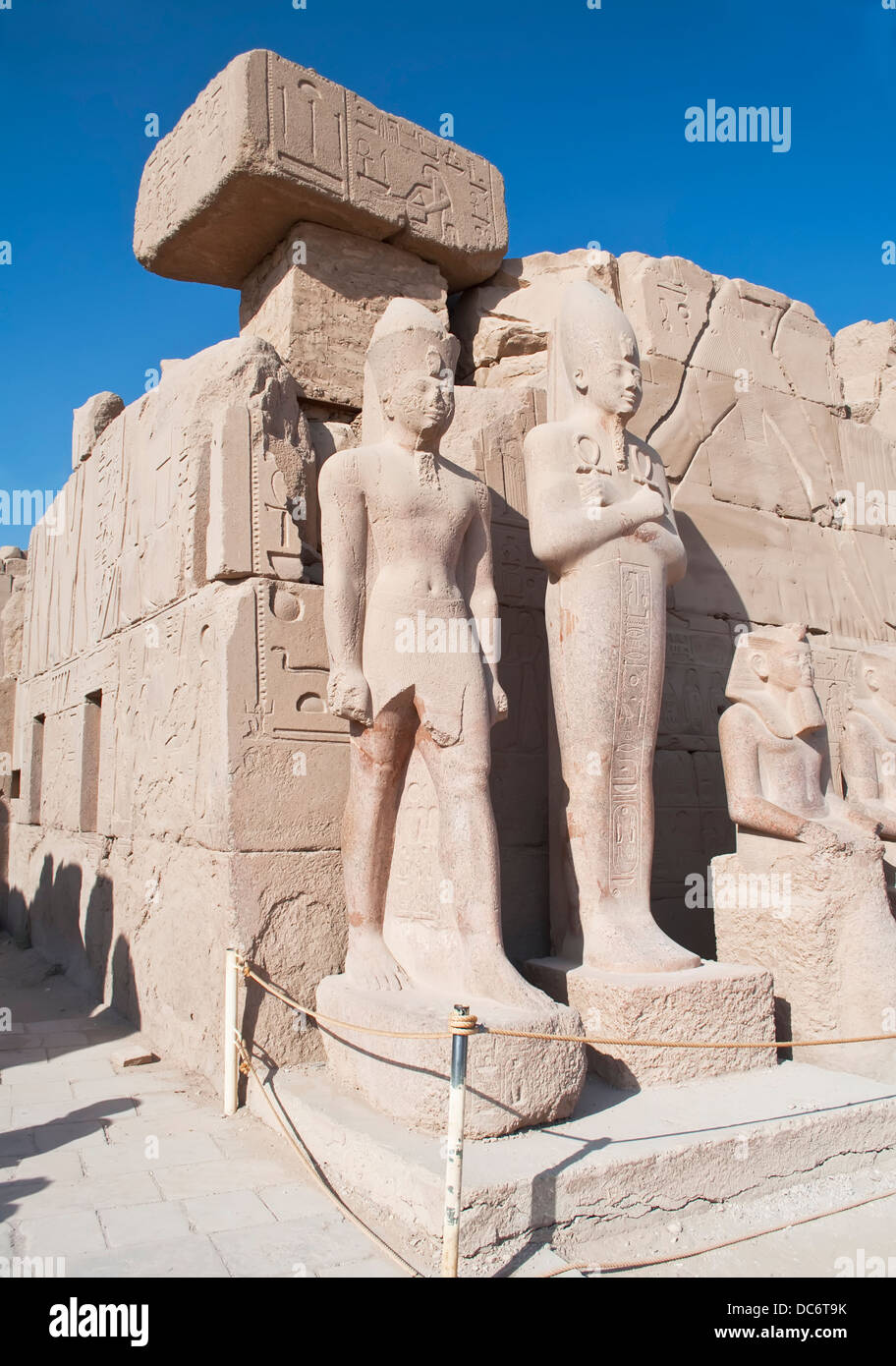 Tempio di Karnak, Egitto Foto Stock