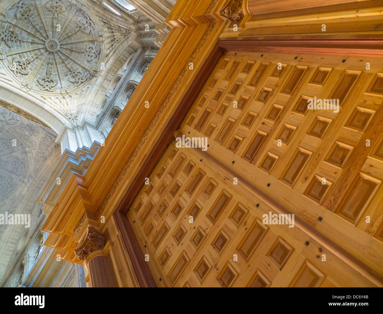 La Catedral de la Encarnación a Malaga in Spagna Foto Stock