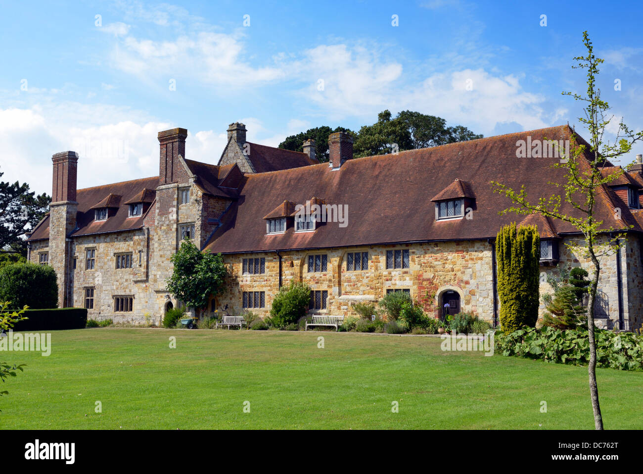 La presente giorno casa di Michelham Priory, Dicker superiore, East Sussex, Regno Unito Foto Stock