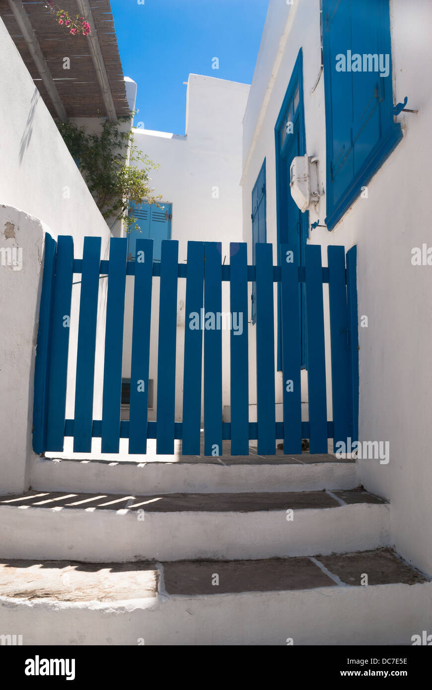 Tradizionale casa greco su Sifnos Island, Grecia Foto Stock