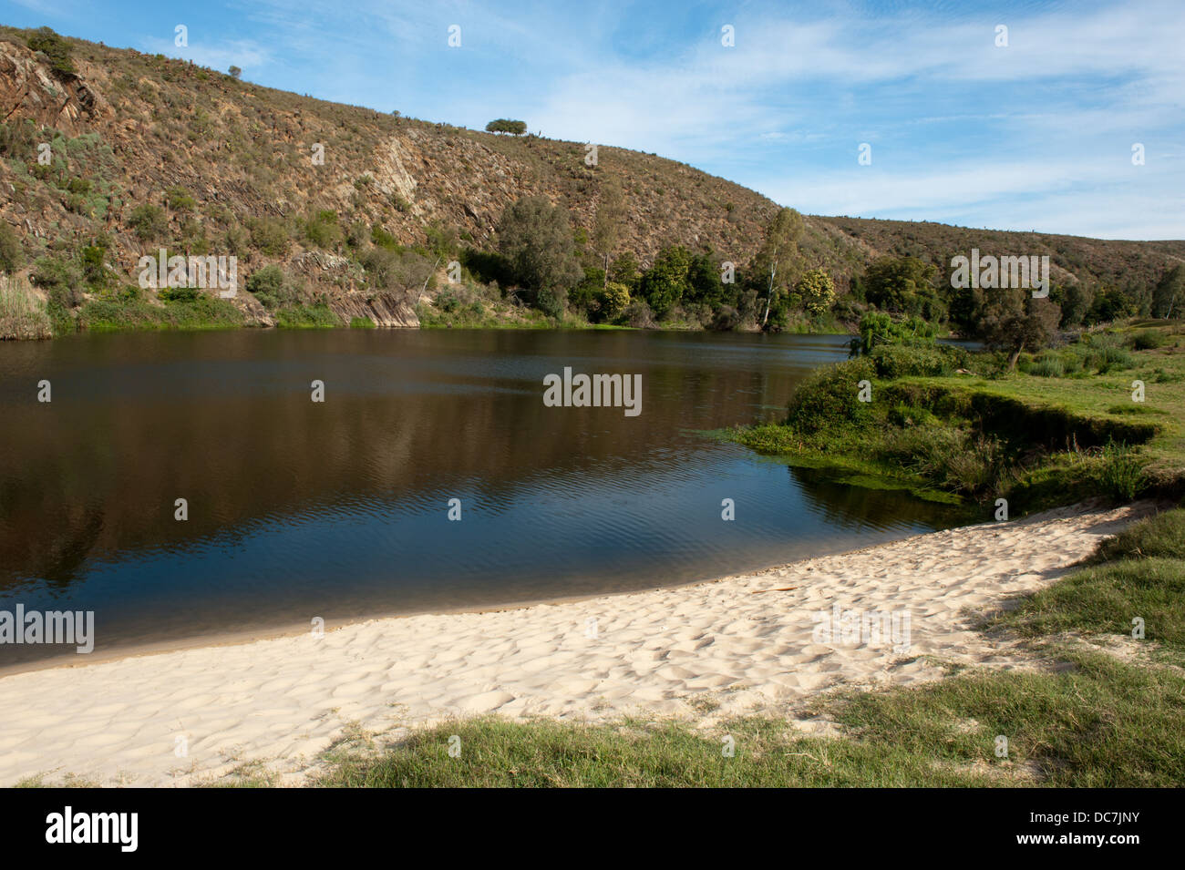 Breede river, Bontebok National Park, Sud Africa Foto Stock