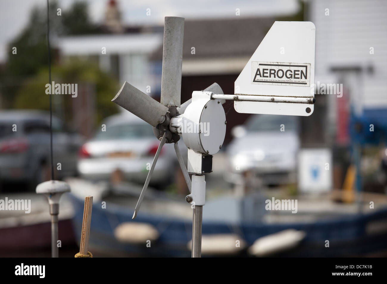 Generatore eolico Foto Stock
