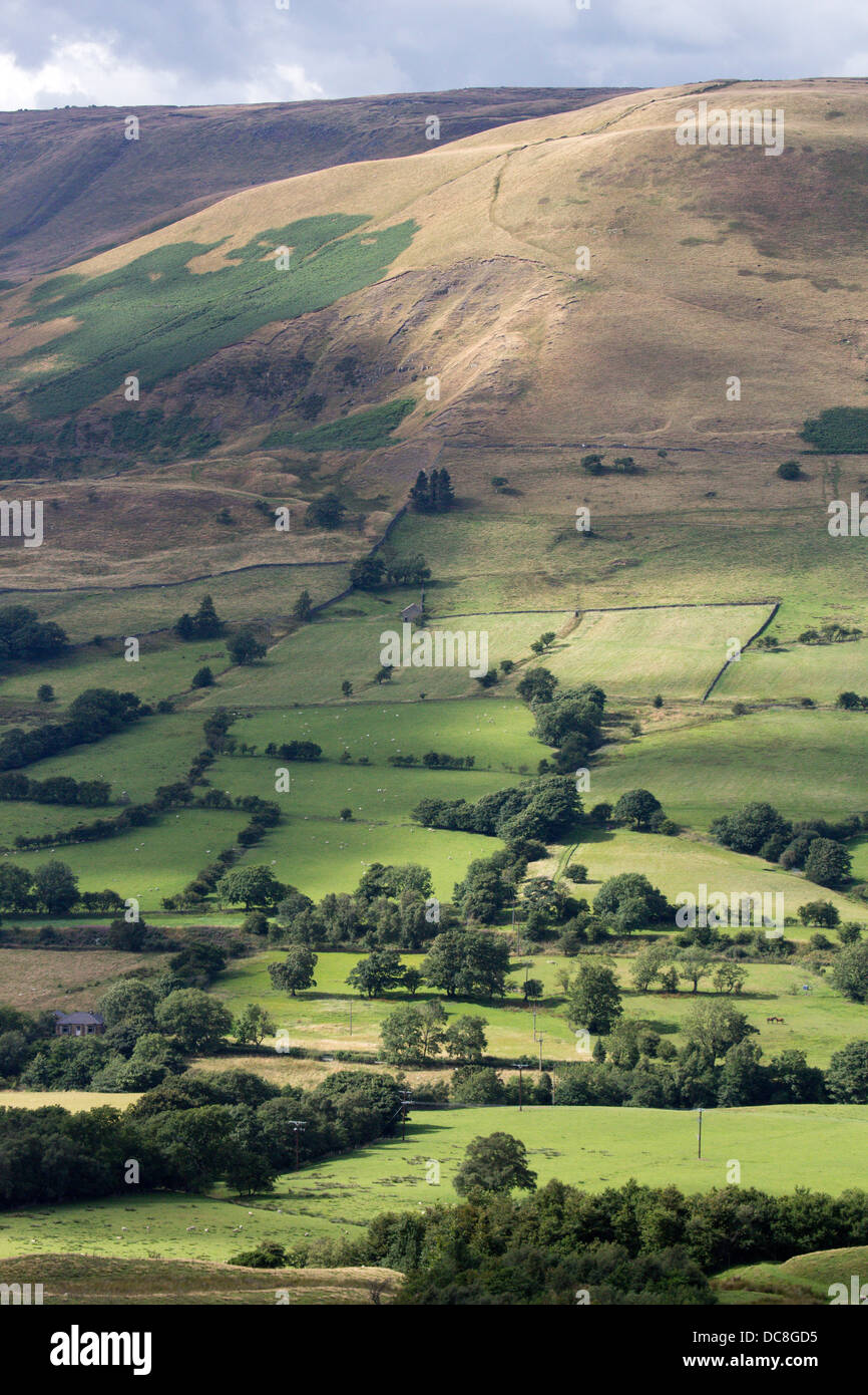 Valle di edale derbyshire England Regno Unito Foto Stock