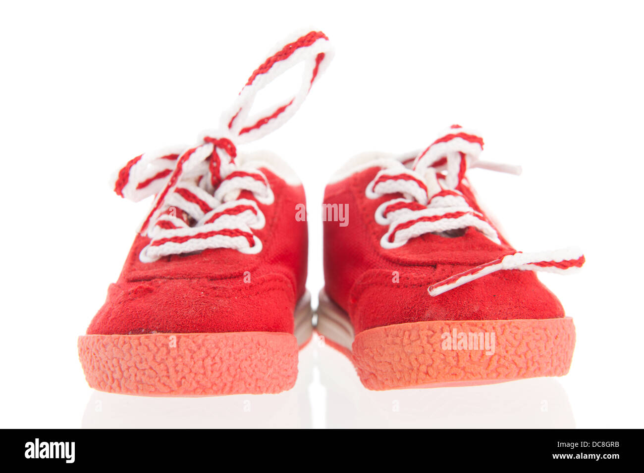 Baby sport calzature isolate su sfondo bianco Foto Stock