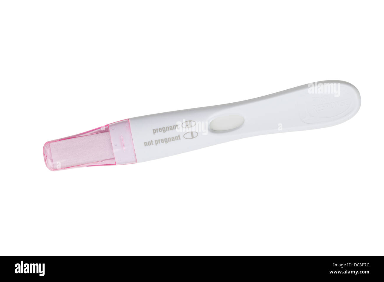 Un test di gravidanza stick Foto stock - Alamy