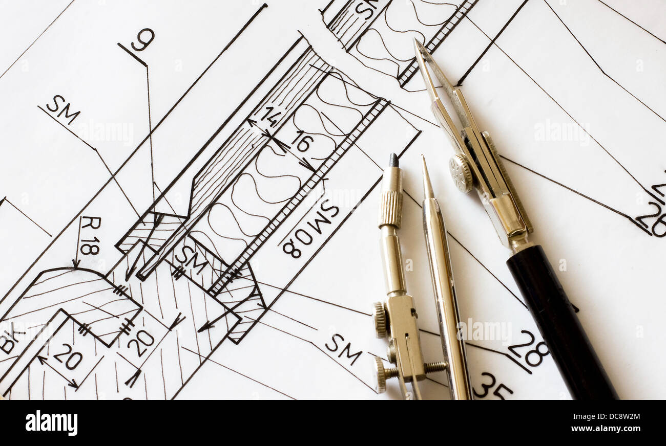 plannig Foto Stock