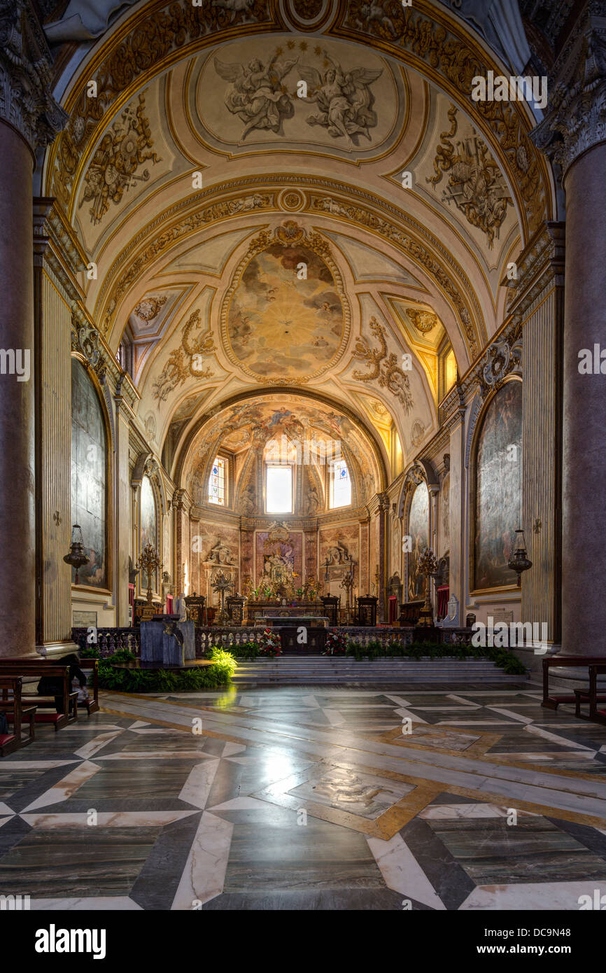 Tribune, Basilica di Santa Maria degli Angeli e dei martiri, Santa Maria degli Angeli e dei martiri, Roma, Italia Foto Stock