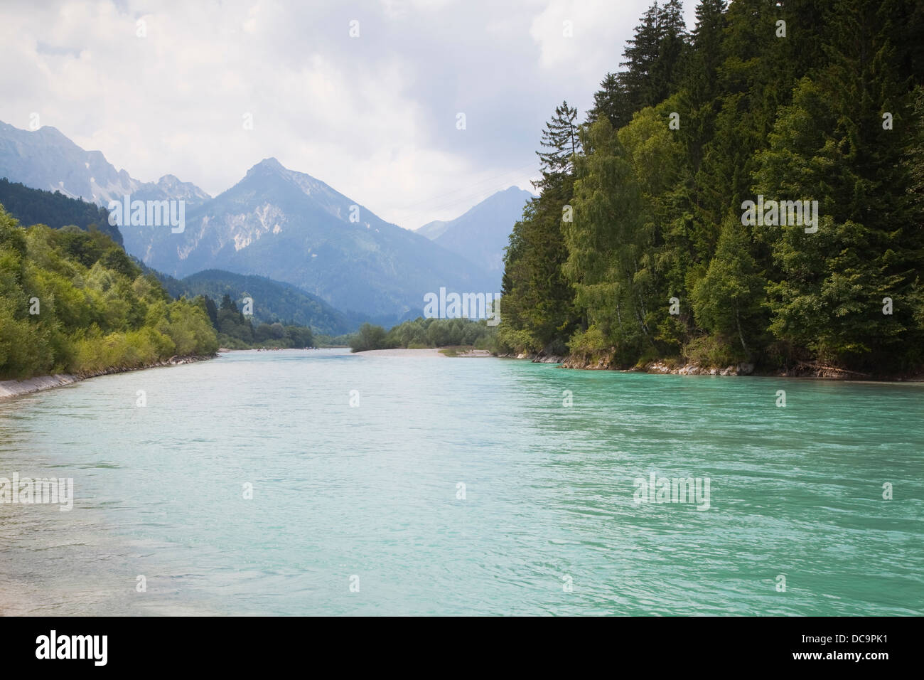 In Germania, in Baviera, Algovia orientale, Füssen Lechtal Foto Stock