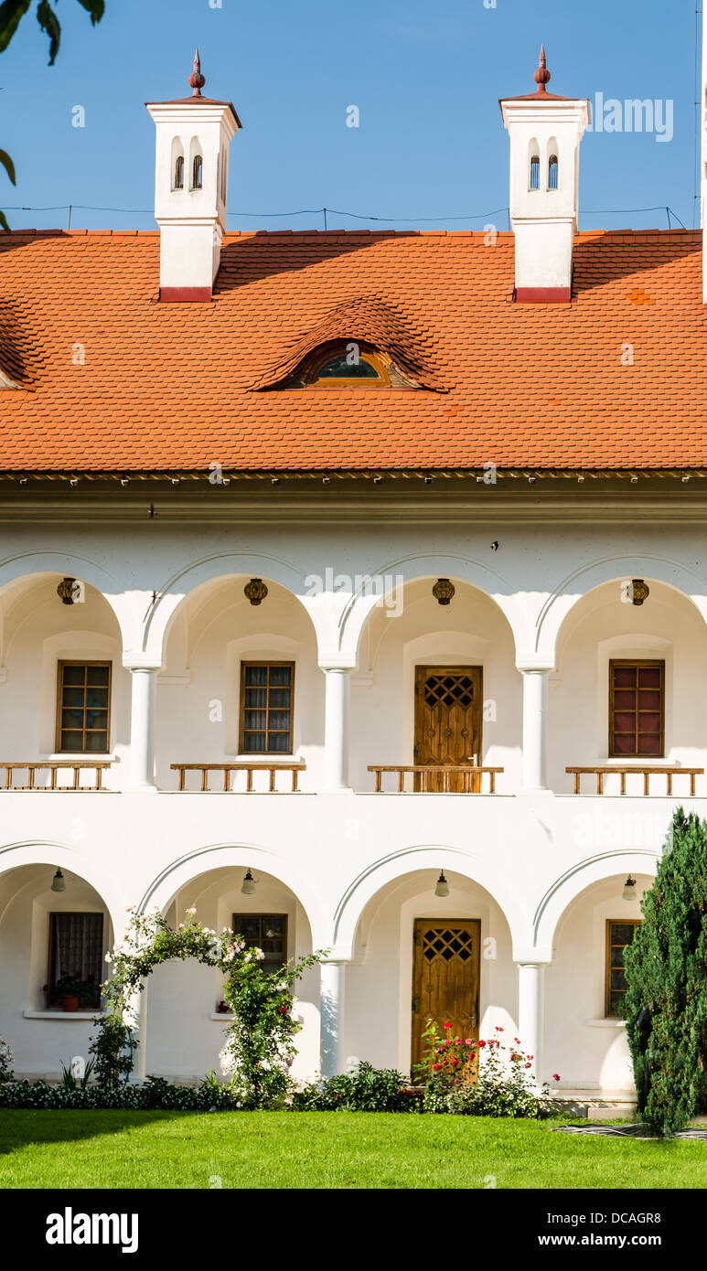 La fortezza di Fagaras nella contea di Brasov, Romania. Foto Stock