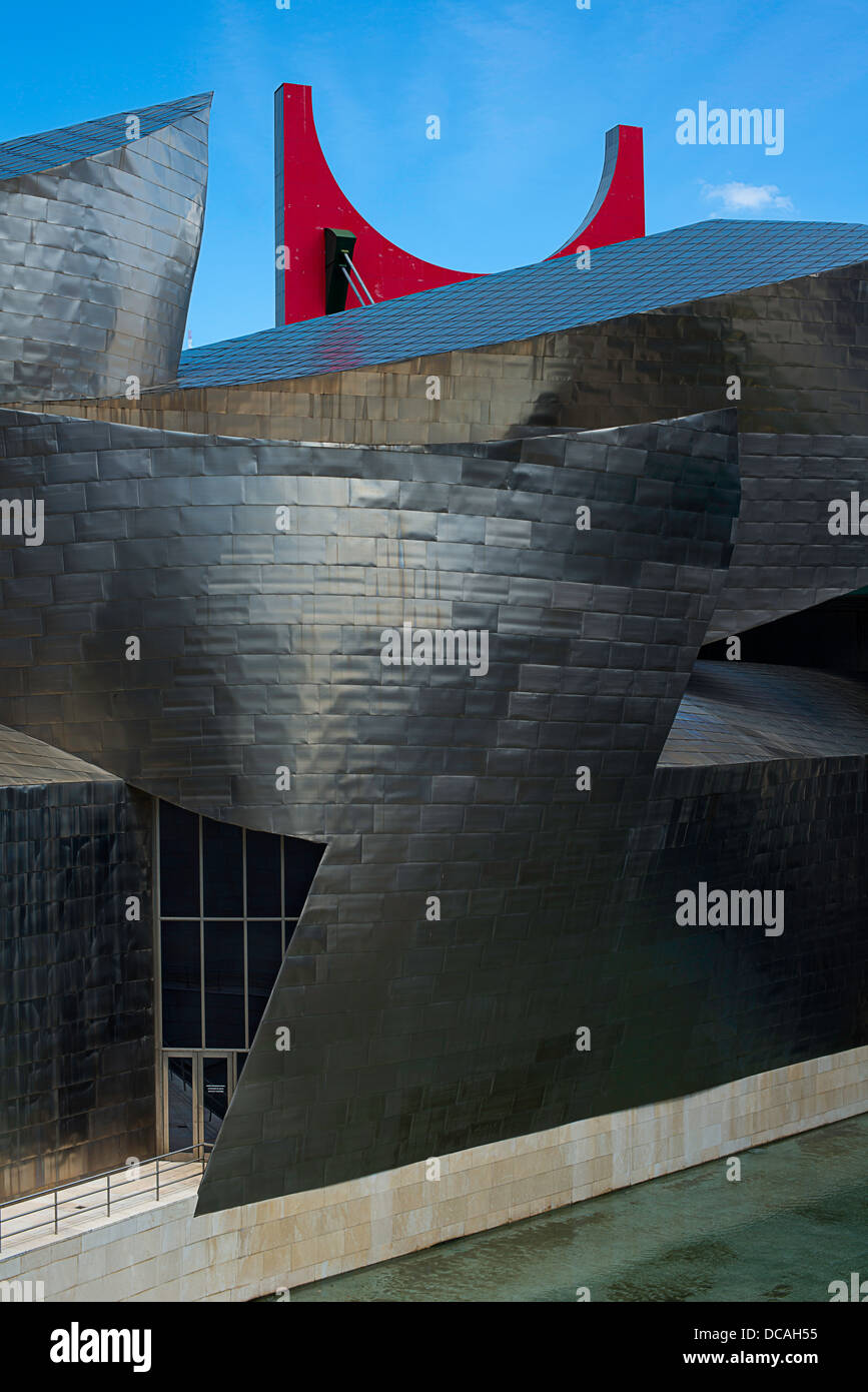 Guggenheim di Bilbao in Spagna Foto Stock