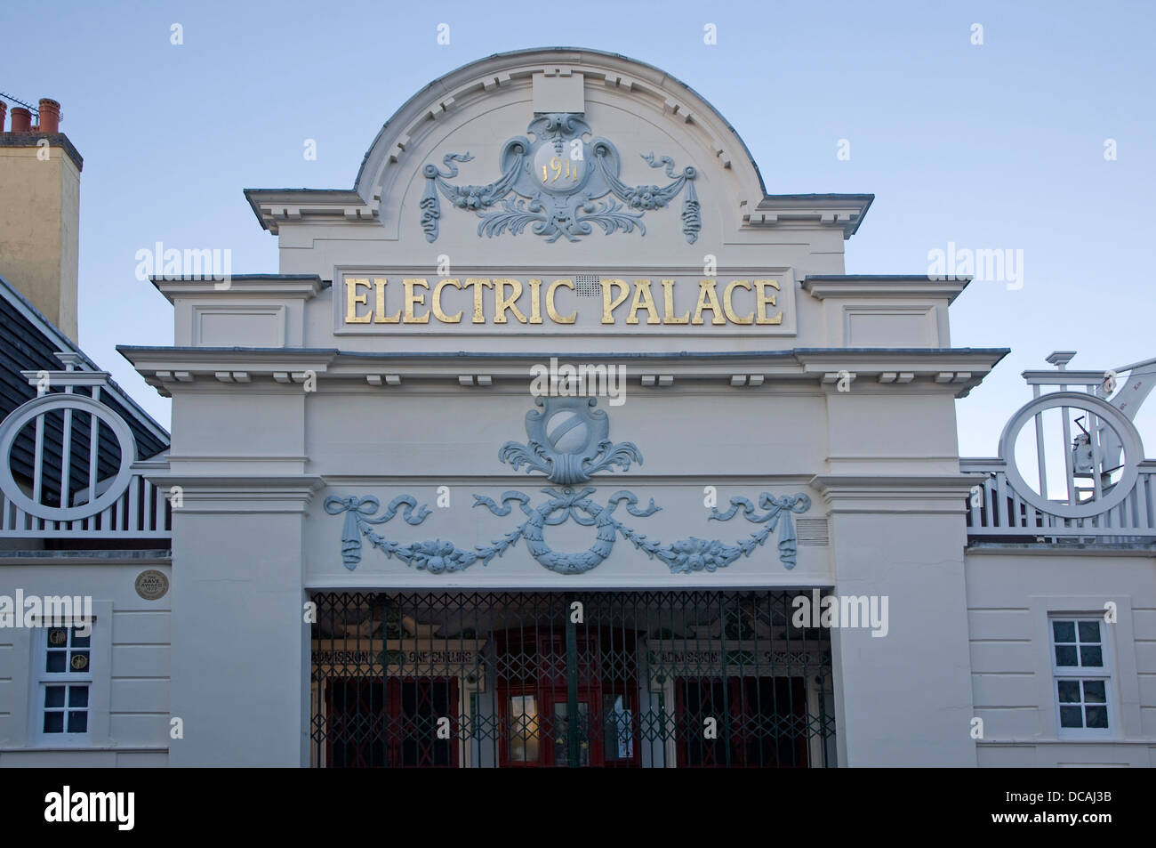 Palazzo elettrico storico edificio cinema Harwich, Essex, Inghilterra dal 1911 Foto Stock